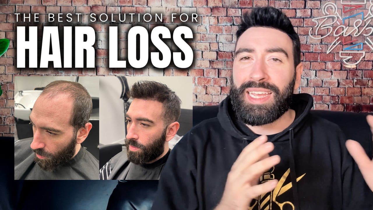 Hair loss solution example for a salon consultation in Alpharetta, Georgia